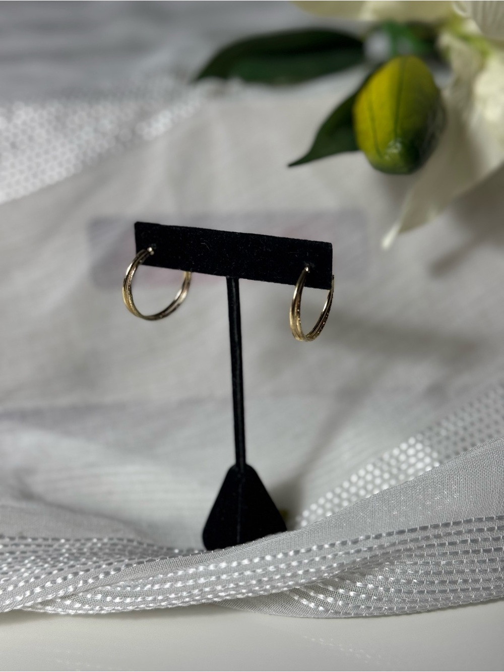 Vintage Classic Gold Hoop Earrings - Women Jewelry